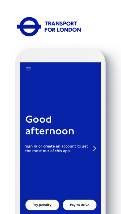 Screenshot #1 pour TfL Pay to Drive in London