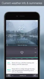 outcast - marine weather iphone screenshot 1