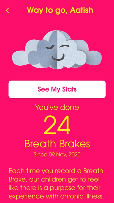 The Breath Brake App Screenshot