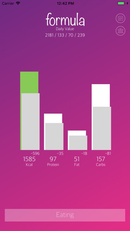 Formula: Calorie Calculator screenshot-7