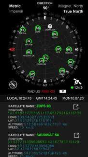 satellite info gps status iphone screenshot 1