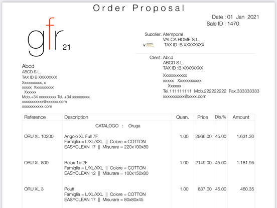 Screenshot #3 for Commercial Agent Lite, gfr21