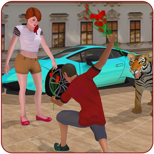 Virtual Girlfriend Love Story icon