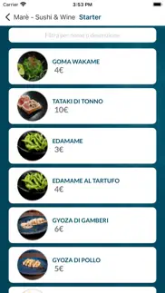 marè sushi & wine iphone screenshot 2