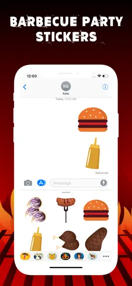 Game screenshot Barbecue Party Stickers hack