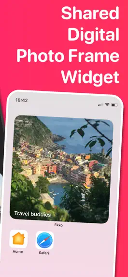 Game screenshot Ekko - shared photo widget apk