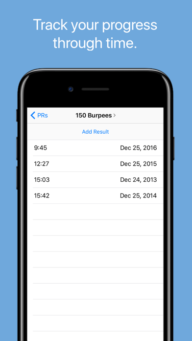 Screenshot #3 pour Personal Records
