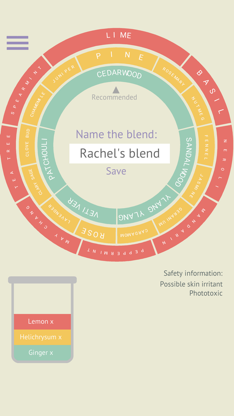 Essential Oil Blending Tool screenshot 1