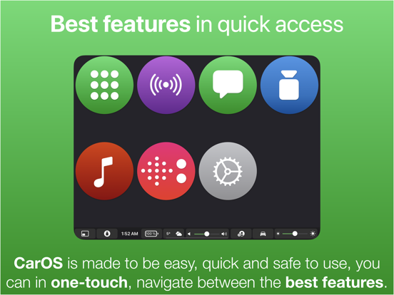 Screenshot #2 for CarOS · Smart Dashboard