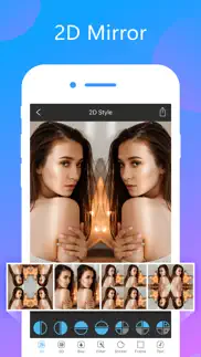 photo mirror collage maker pro iphone screenshot 1