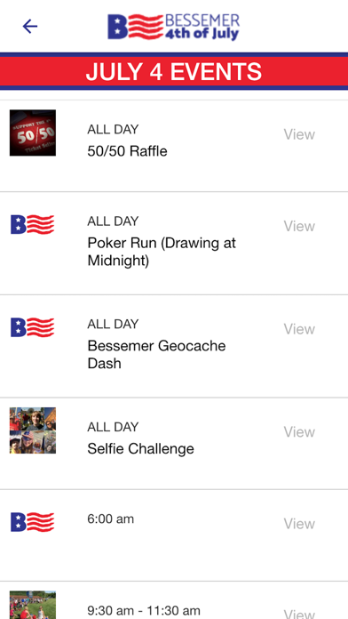 Screenshot #3 pour Bessemer 4th of July