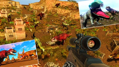 How to cancel & delete Desert Dinosaur Shooter 2018 from iphone & ipad 1