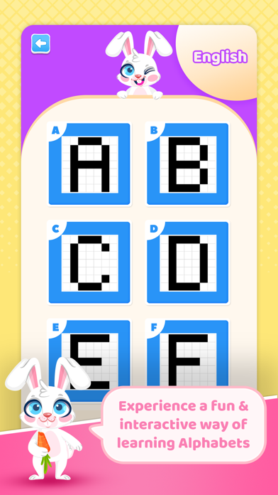 Mosaic Art: Pixel Alphabet Screenshot