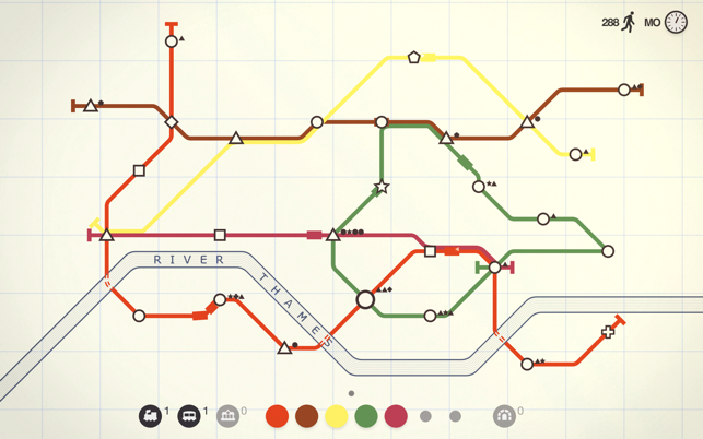 ‎Mini Metro+ Screenshot
