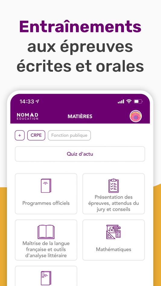 #6. Fonction Publique B, C, CRPE (iOS) 由: Nomad Education