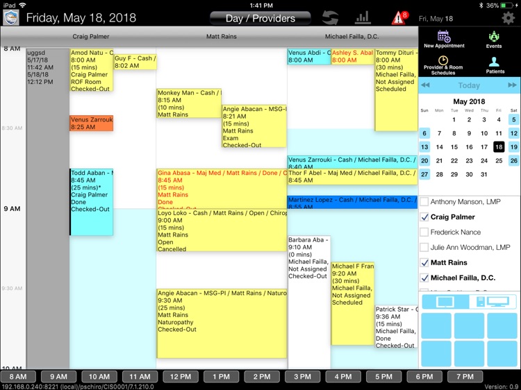 CT Scheduler Mobile 7.1