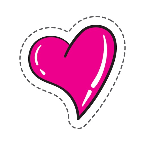 Love Heart Stickers Pro icon