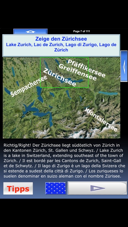 iLake quiz about Swiss lakes screenshot-3