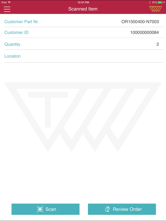 SealScan EU iPad screenshot