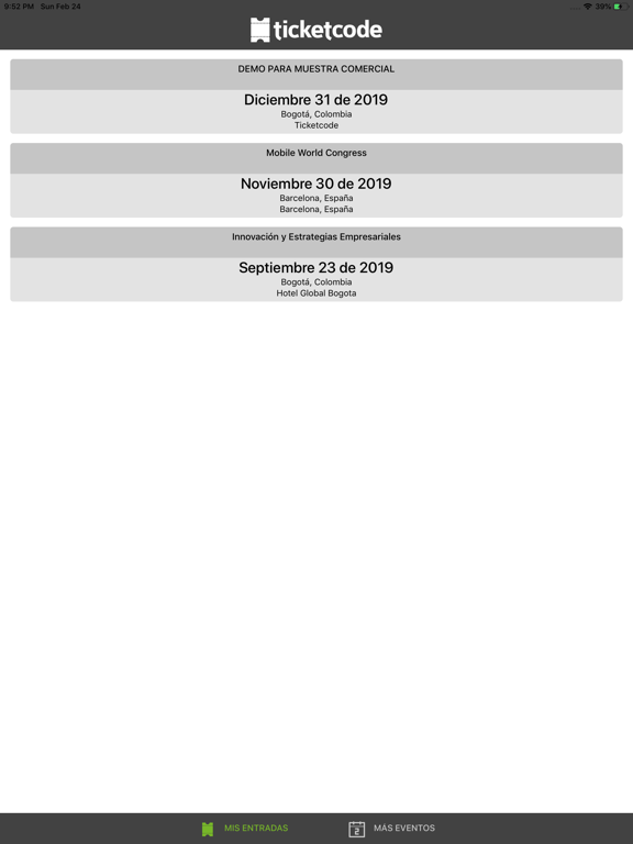 Screenshot #5 pour Ticketcode Wallet