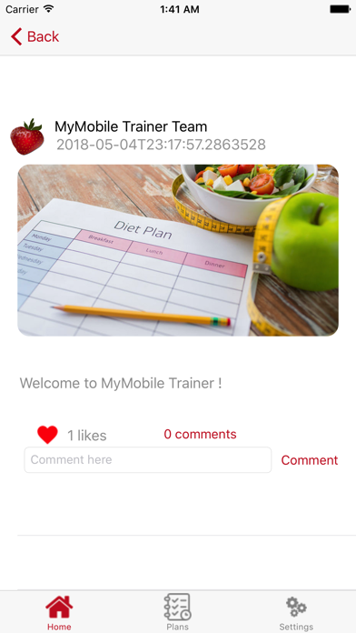 MyMobile trainer screenshot 4