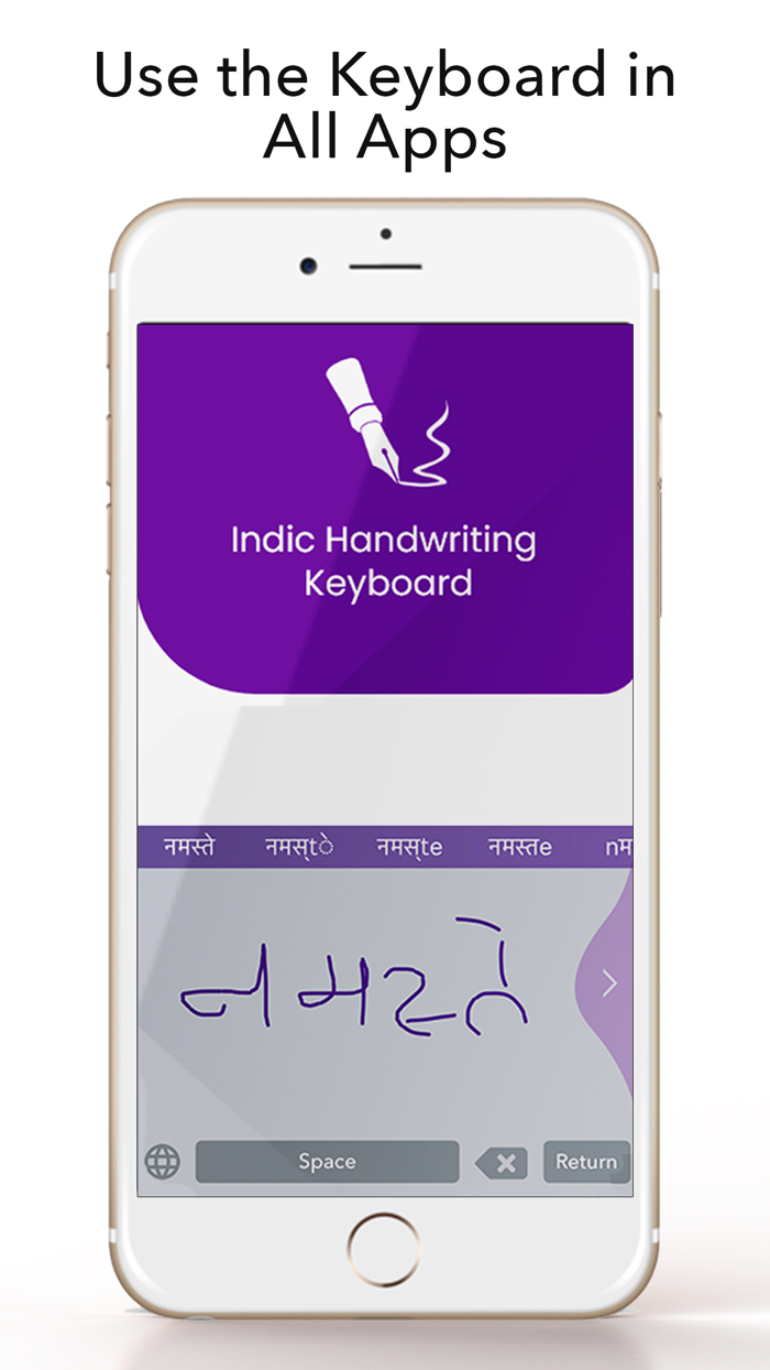 Indic Handwriting Keyboard