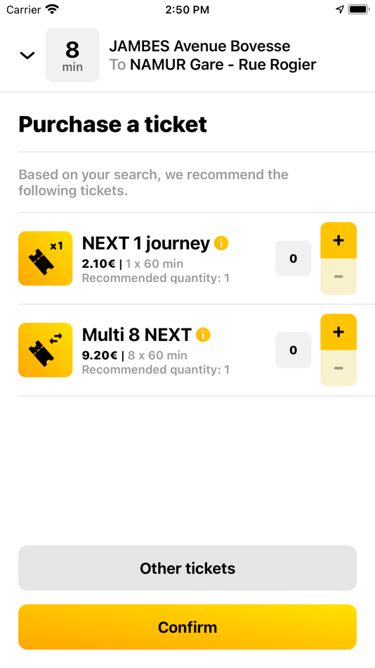#3. TEC (iOS) 由: Operateur de Transport de Wallonie SA