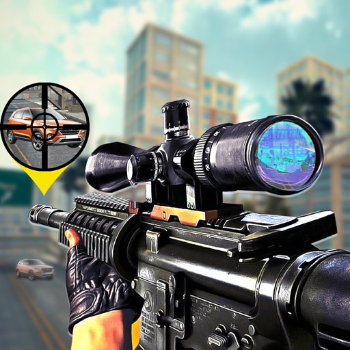 Fire Paint Sniper Hitman iOS App