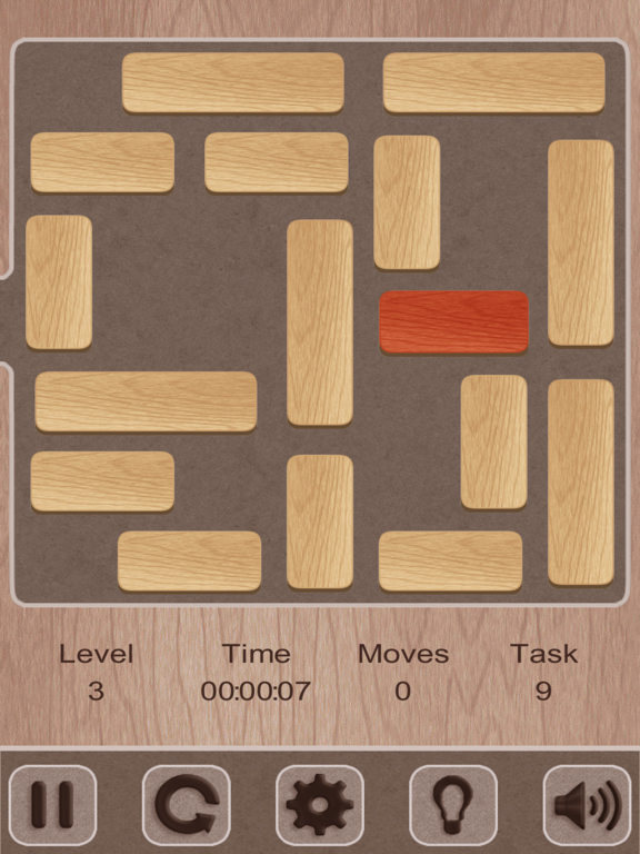 Slide and Unblock! Unlock red iPad screenshot