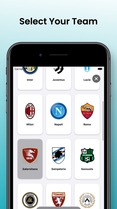 Italian Football League Scores Screenshot