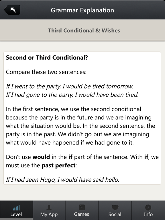 The English Learning Lounge iPad screenshot 9 - Education app
