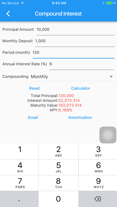Bernida Financial Calculator screenshot 4