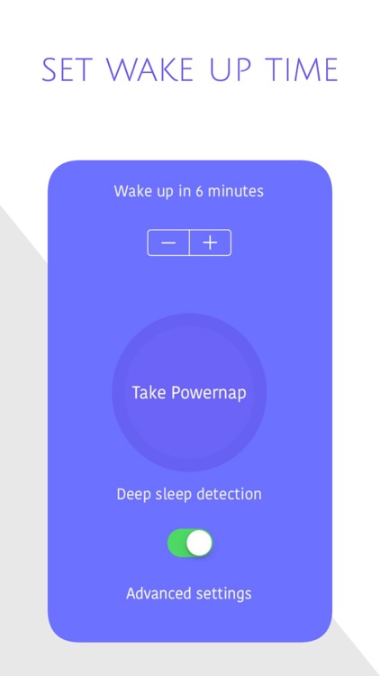 PowerNap -with deep sleep mode