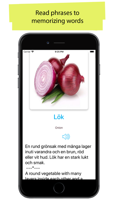 Swedish 90000 Words & Pictures Screenshot