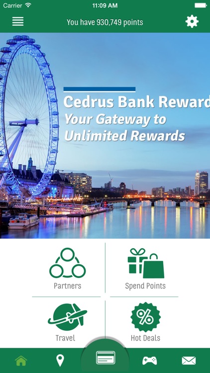 Cedrus Bank Rewards