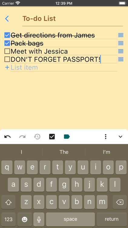Inkpad Notepad - Notes - To do