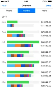 finances 1 (old version) iphone screenshot 3