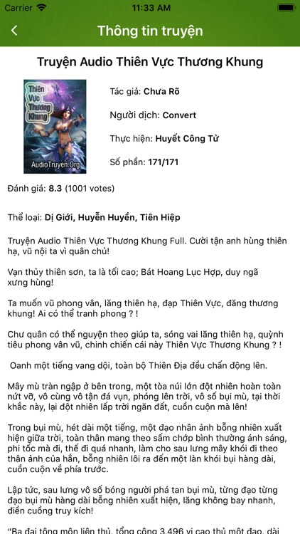 Nghe Truyện - Truyện Audio