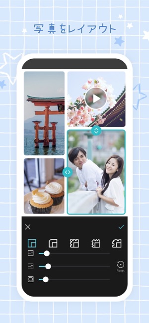 Photogrid 写真加工 動画コラージュ をapp Storeで