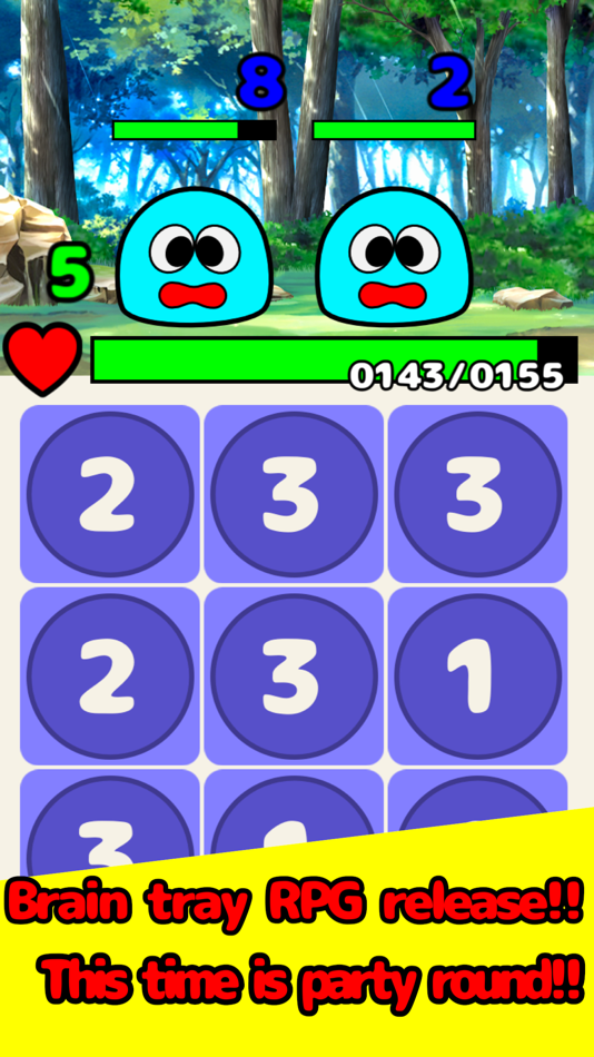 #1. PuzzleSlimeBattle2 (iOS) 由: Junichi Mori