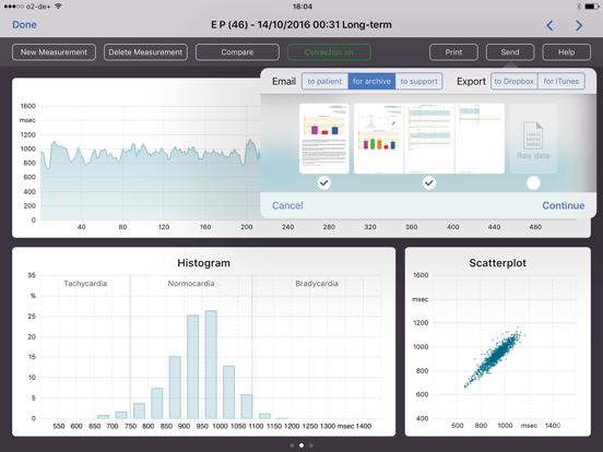 ANS Analysis iPad screenshot 8 - Medical app