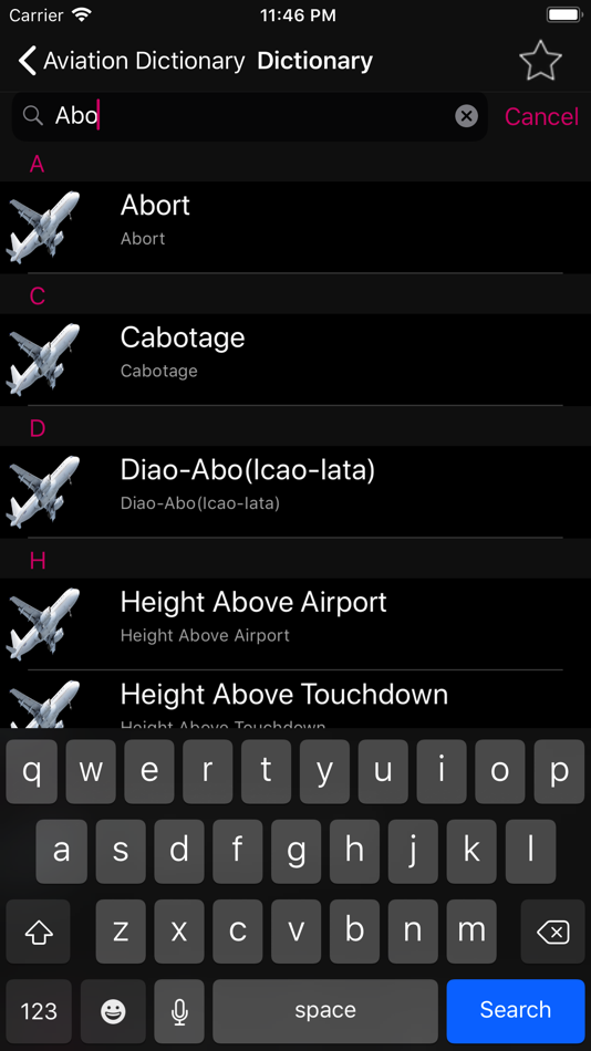 #6. ADP- Aviation Dictionary Prem (iOS) 由: Raj Kumar