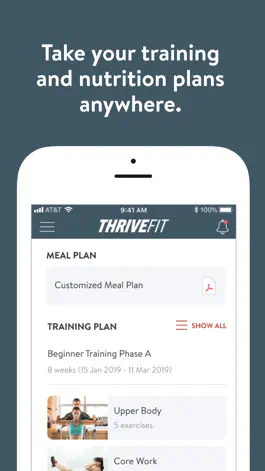 Game screenshot Thrive Fit Training apk