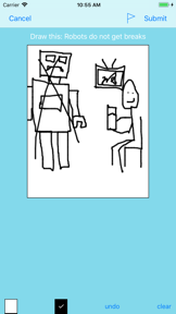 Doodle Game -Drawing Telephone screenshot