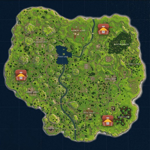 Fortnite Chest Map