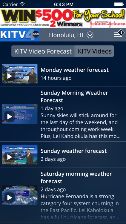 KITV Honolulu Weather-Traffic screenshot-3