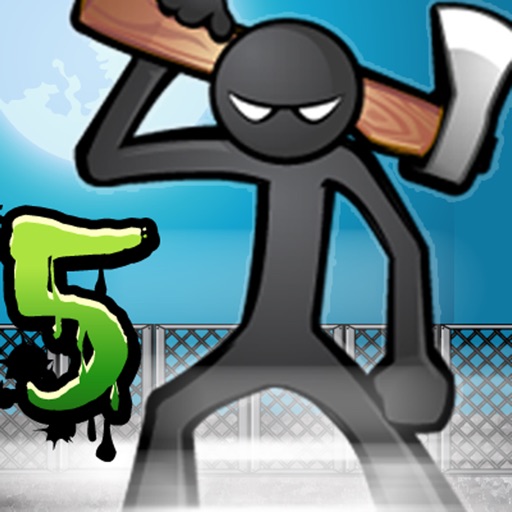 Anger of Stick 5 : zombie iOS App