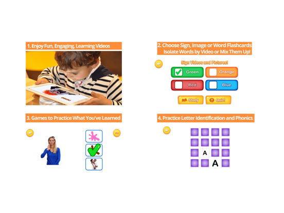 Bright Signs Learning with Fun iPad screenshot 3 - Education app