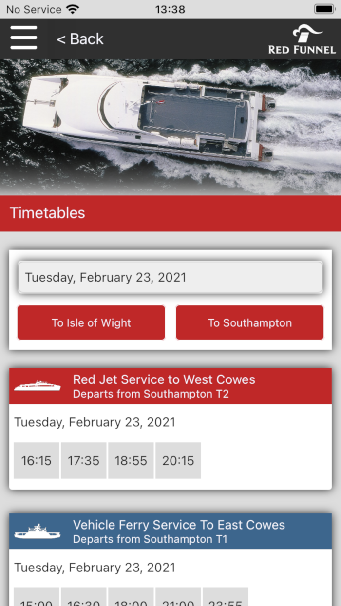 Red Funnel Ferries