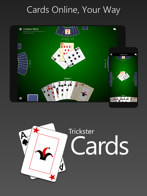 Trickster Cards iPad screenshot 5 - Games app